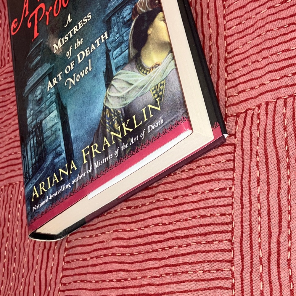 A Murderous Procession by Ariana Franklin hardcover Book - Picture 12 of 16